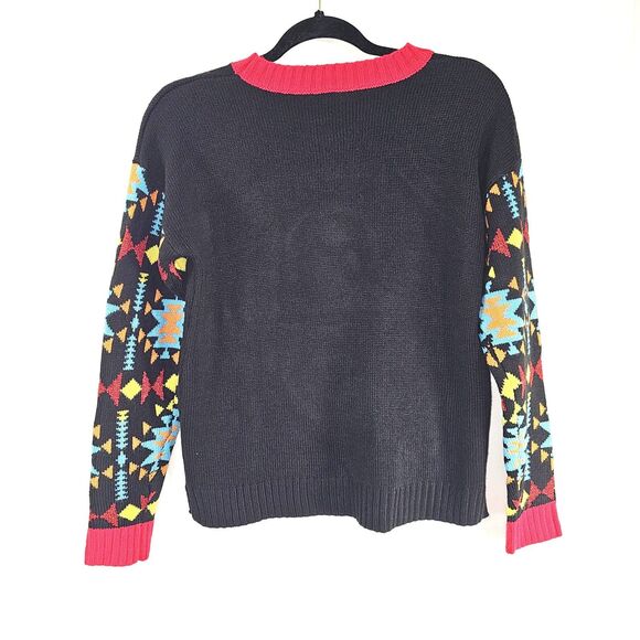 Holiday Time Feliz Navidad Llama Christmas Sweater XS (0-2) Ugly Xmas Party - Picture 4 of 5